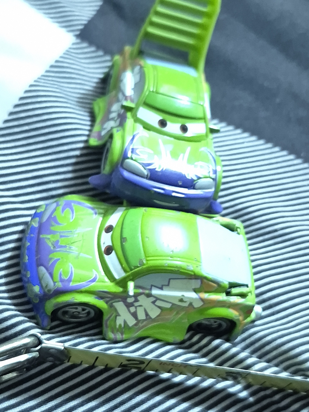 Green & Purple Racing Car Toy - Kids Toy